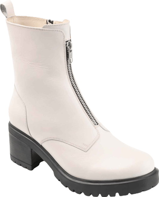 Women's Norrah Front Zip Lug Sole Moto Booties