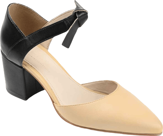 Women's Camille Two-Piece Block Heel Pumps