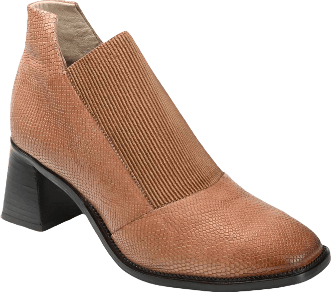 Women's Stylla Stretch Vamp Block Heel Shooties