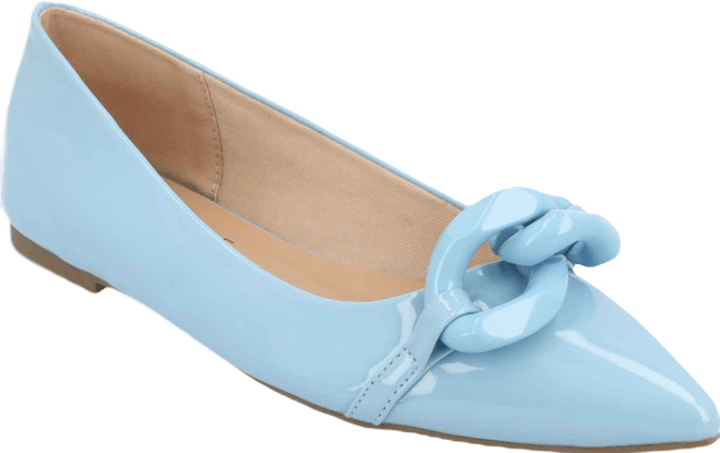 Women's Clareene Chain Pointed Toe Flats