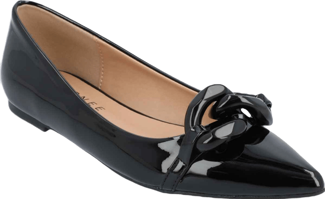 Women's Clareene Chain Pointed Toe Flats