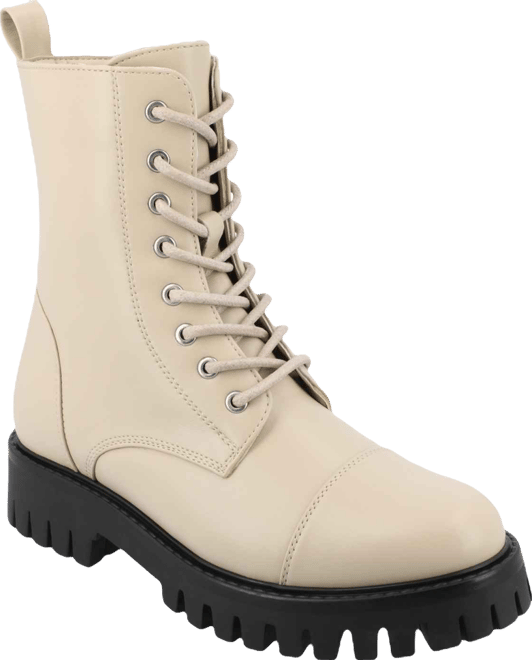 Women's Aaley Lace Up Lug Combat Bootie