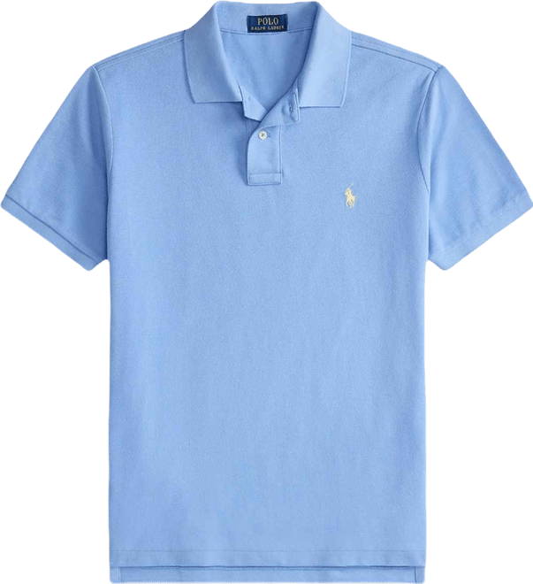 Men's Custom Slim Fit Mesh Polo
