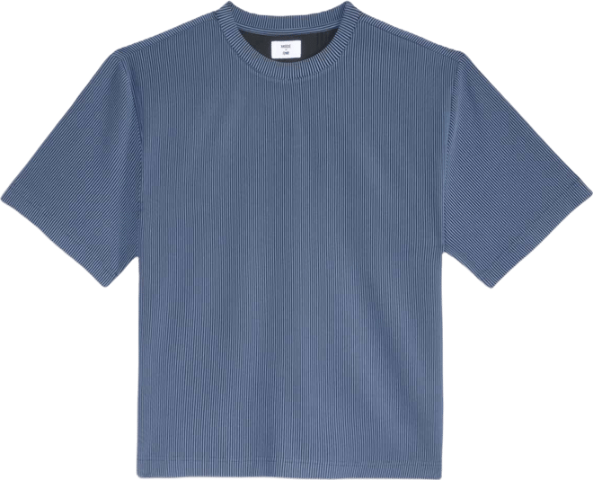 Men's Textured Knit Short-Sleeve T-Shirt, Macy's Exclusive