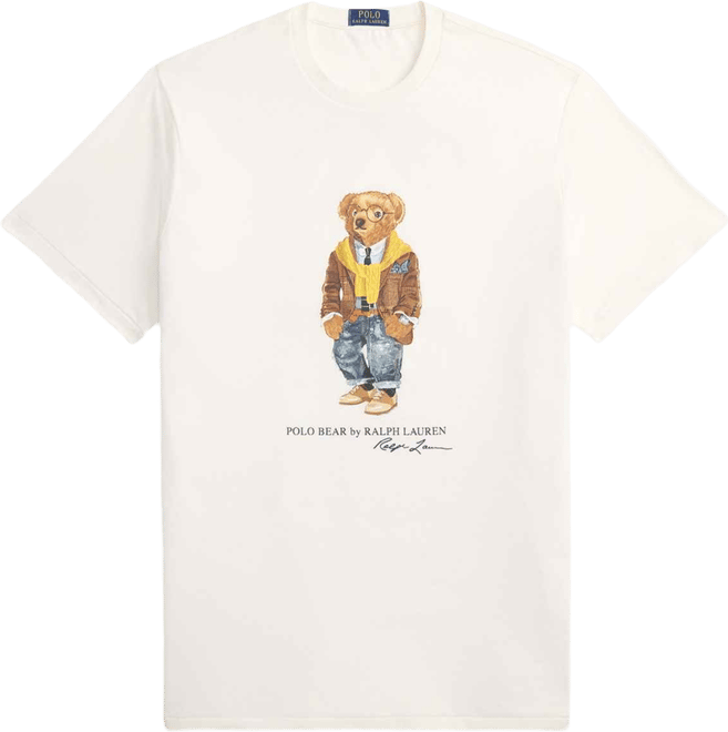 Men's Crewneck Bear Graphic T-Shirt