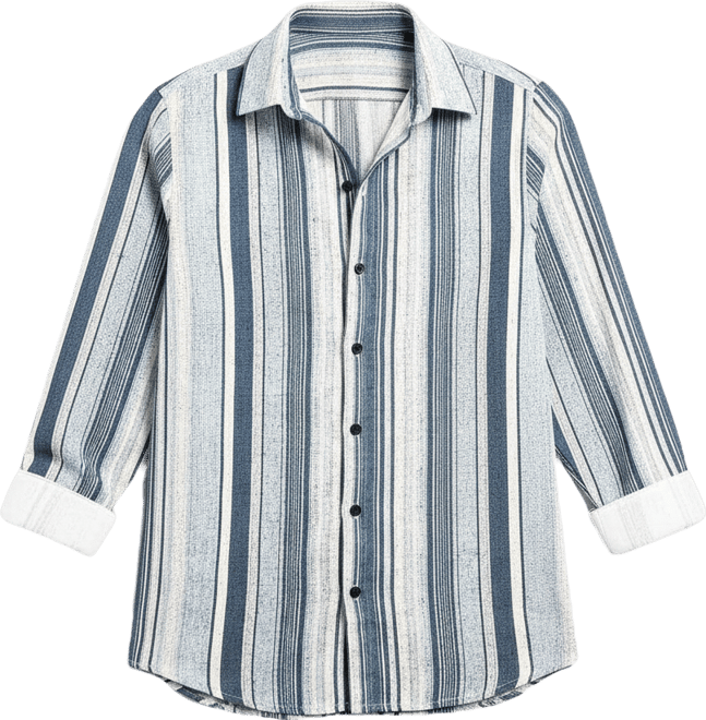 Men's Multitrack-Striped Shirt