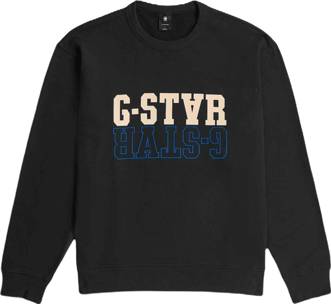 Long-Sleeve Relaxed-Fit Logo Sweatshirt