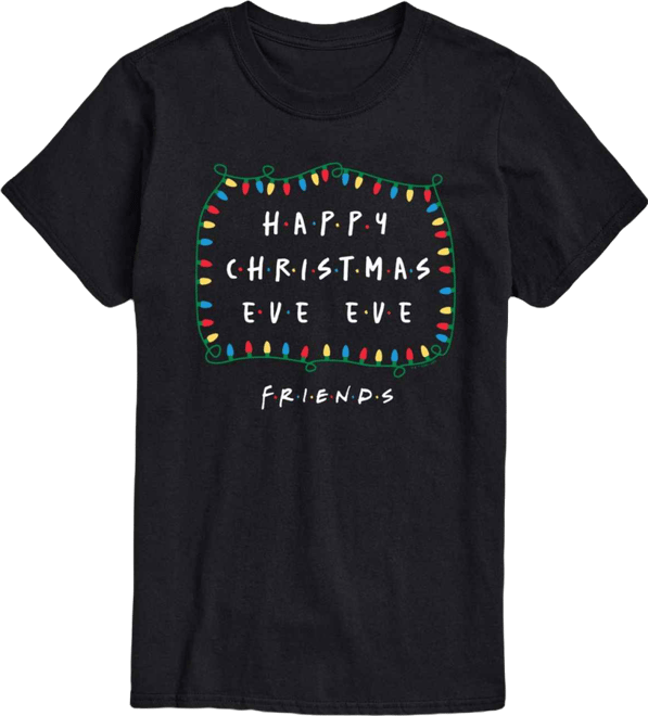 Men's Crewneck Christmas Graphic T-Shirt