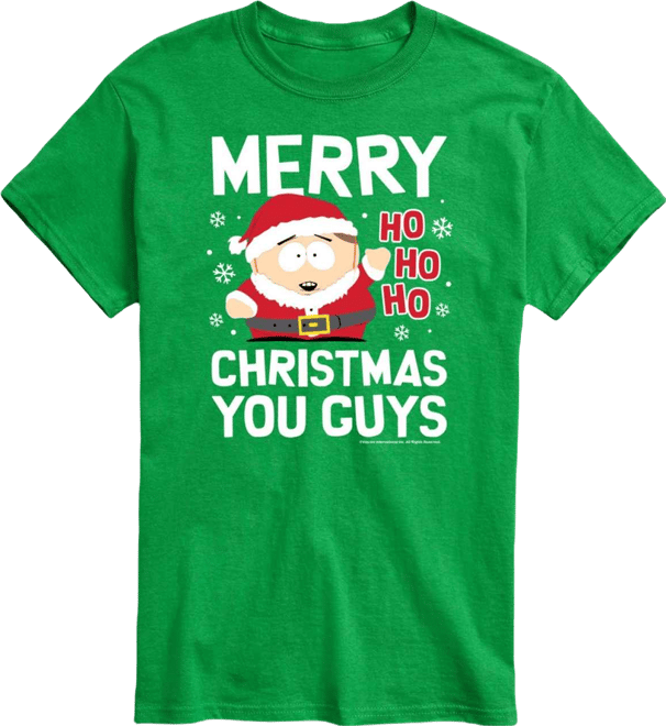 Men's South Park Merry Christmas Graphic Classic-Fit T-Shirt