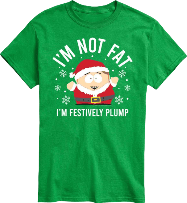 Men's South Park Festively Plump Graphic Crewneck T-Shirt