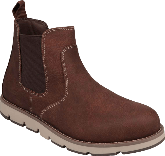 Men's Dylan Rugged Casual Chelsea Slip-On Boots