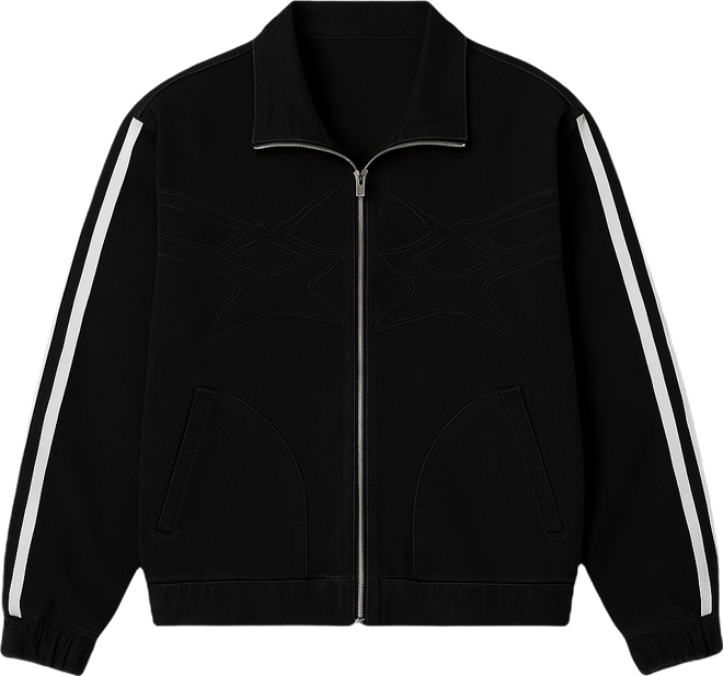 Men's Track Star Denim Jacket