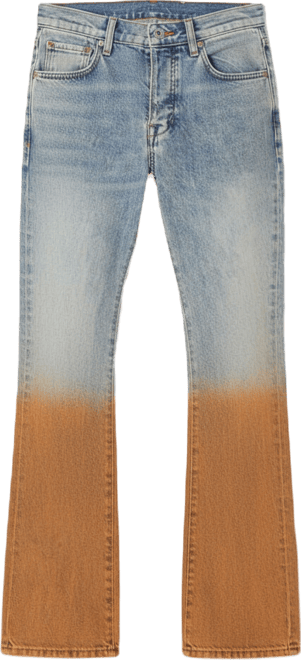 Men's D519 Zipper Flare Denim Jeans