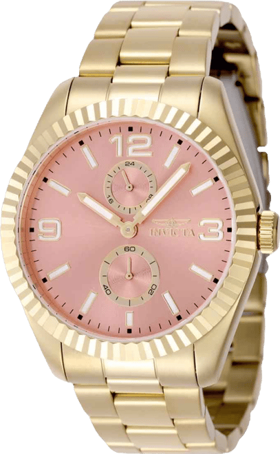 Men's 49531 Specialty Quartz VD77 Copper Dial Watch