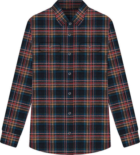 Men's Crowle Button Up Flannel Shirt