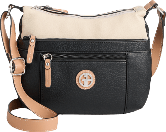 Colorblock Pebble Hobo, Exclusively at Macy's