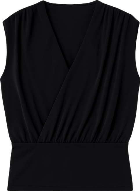 Women's Surplice V-Neck Top, Exclusively at Macy's