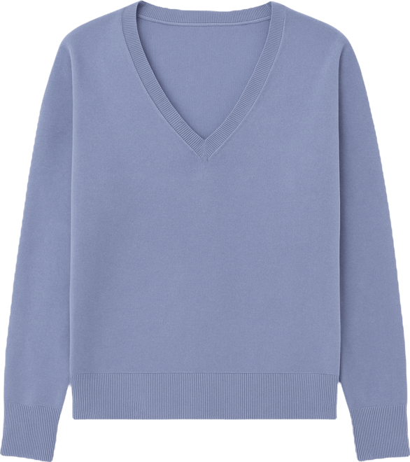 Women's Essential Cashmere V-Neck Sweater