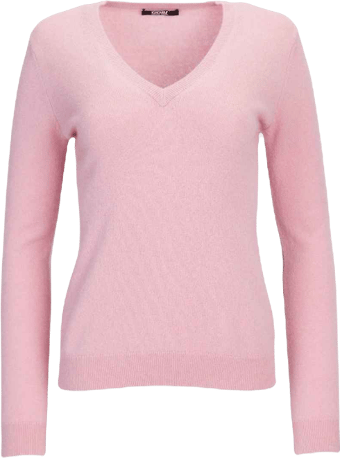 Women's Essential Cashmere V-Neck Sweater