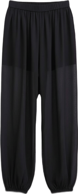 Women's Pull-On Crinkle-Chiffon Balloon Pants, Macy's Exclusive