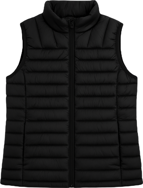 Women's Rail Quilt Packable Puffer Vest