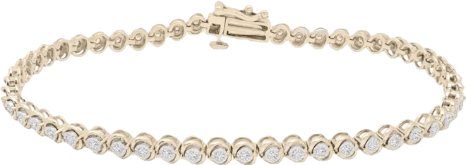 Diamond Bracelet (1/2 ct. t.w.) in Sterling Silver