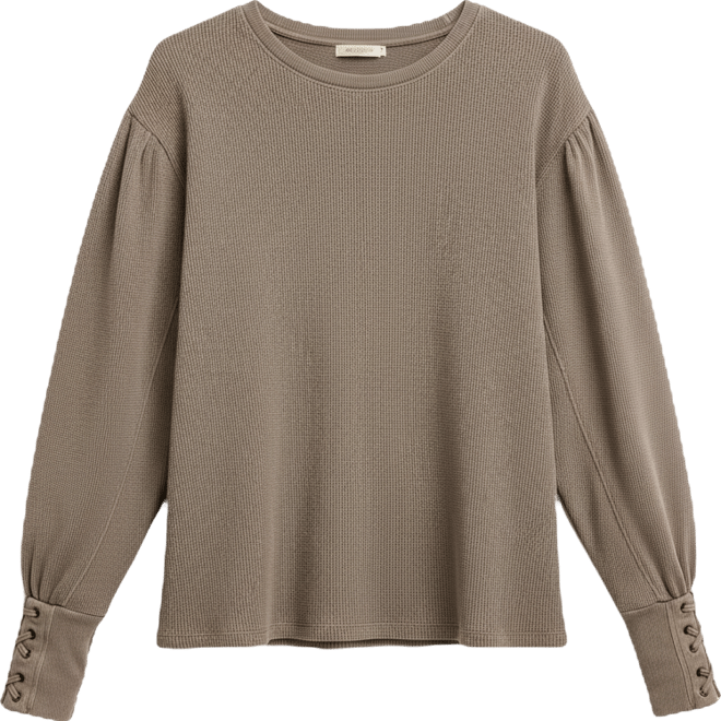 Women's Lapis Long-Sleeve Top