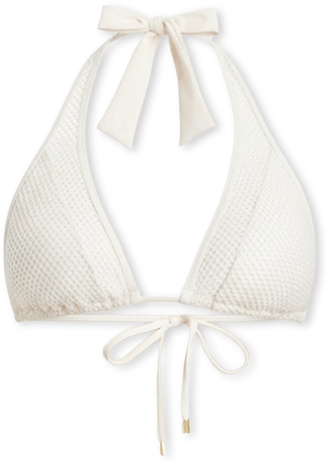 Sea Crochet Halter Tall Triangle Swim Bra