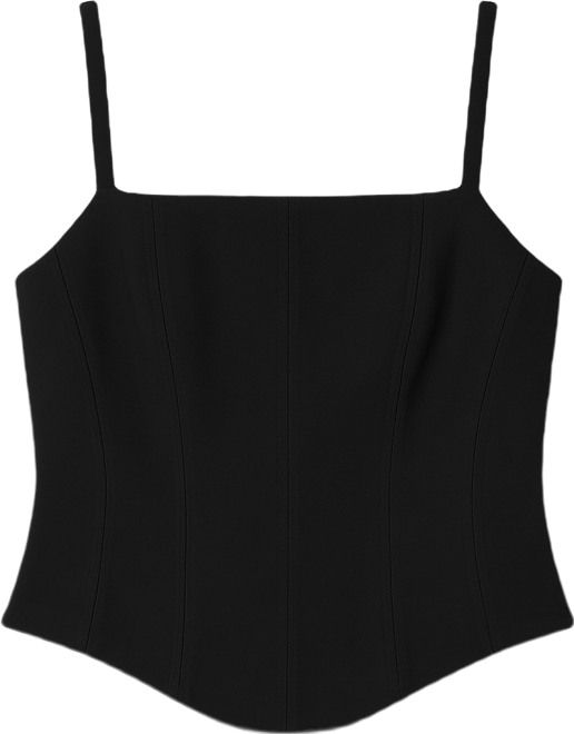 Women's Square Neck Corset Top