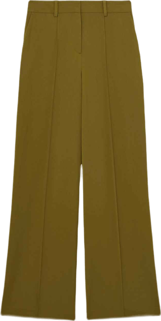 Women's Wide-Leg Pintuck Pants