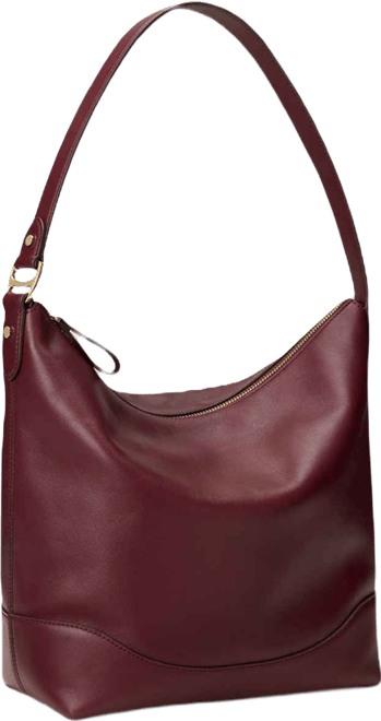 Smooth Leather Tasha Bucket Bag