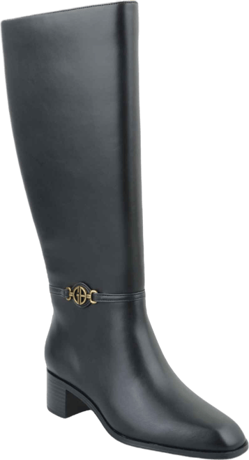 Women's Shayyla Block Heel Knee Wide Calf High Boots, Created for Macy's