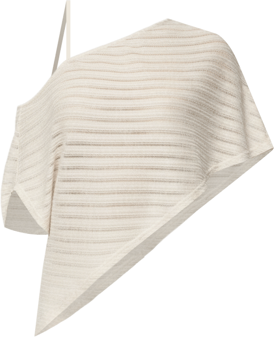 Women's Loma Asymmetric Off Shoulder Knit Poncho