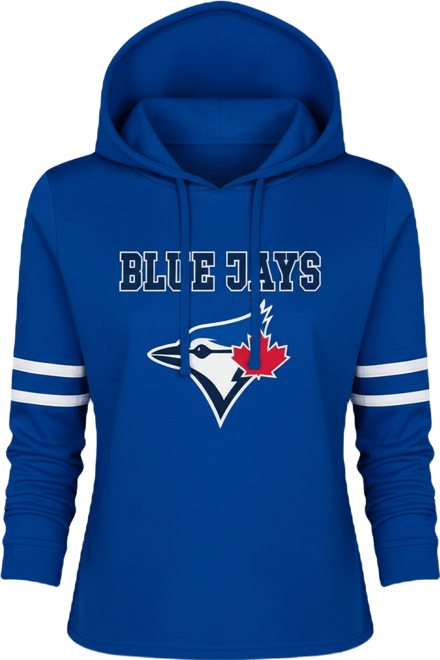 Women's Royal Toronto Blue Jays Marathon Lightweight Lounge Pullover Hoodie