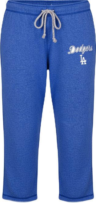 Women's Royal Los Angeles Dodgers Quest Knit Capri Pants