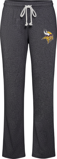 Women's Charcoal Minnesota Vikings Quest Knit Lightweight Lounge Pants