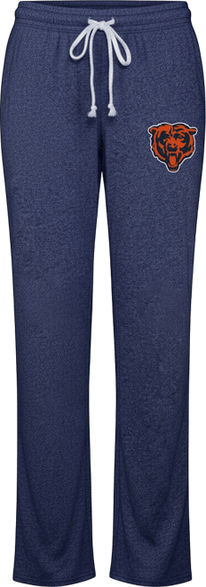 Women's Navy Chicago Bears Quest Knit Lightweight Lounge Pants