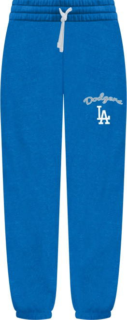 Women's Royal Los Angeles Dodgers Mainstream Knit Jogger Pants