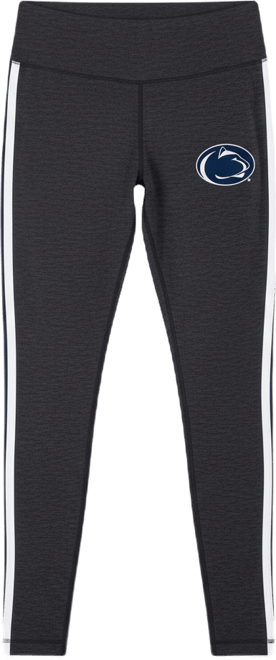 Women's Charcoal/White Penn State Nittany Lions Centerline Knit Leggings
