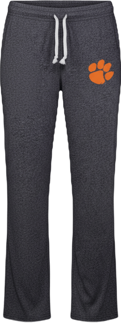 Women's Charcoal Clemson Tigers Quest Knit Lightweight Pants