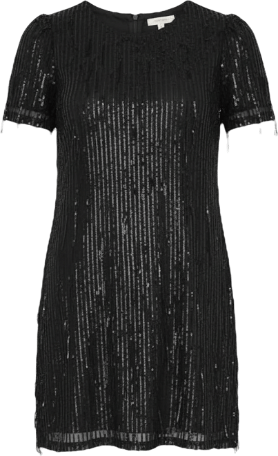 Women's Dripping Sequin Tunic Dress
