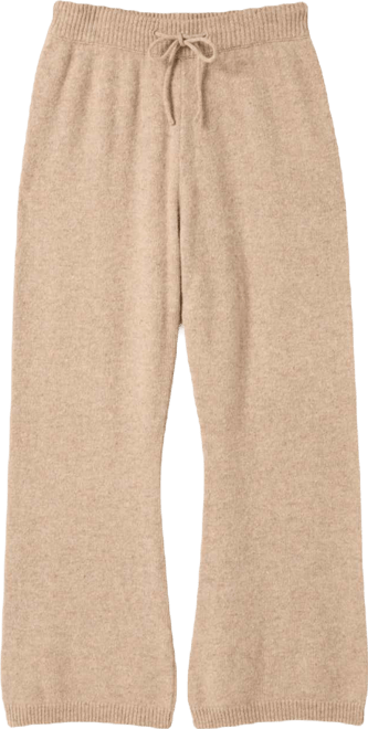 Women's Flecked Wide Leg Jogger