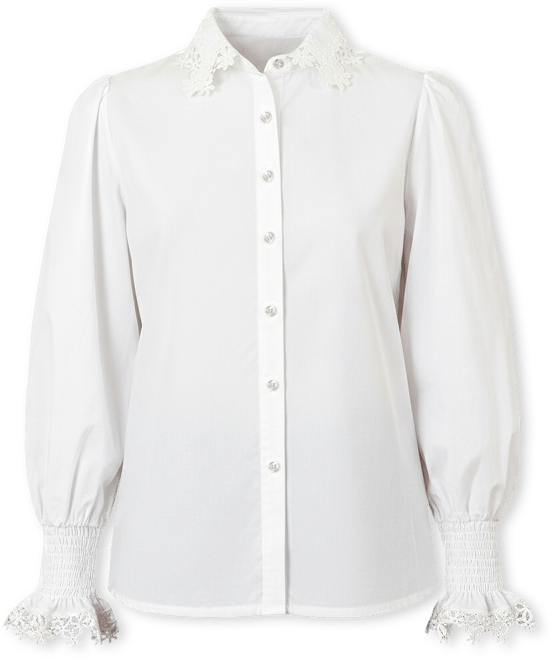 Women's Lace Trim Shirt