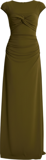 Women's Twist Bust Short Sleeve Stretch