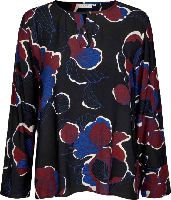 Women's Belsanu Round Neck Long Sleeve Blouse