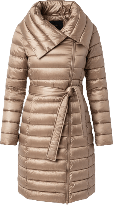 Women's Asym Puffer 38" Belted