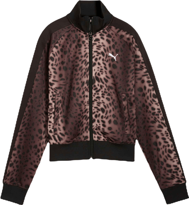 PUMA Leopard Luxe Women's T7 Track Jacket