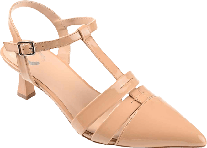 Women's Jazlynn T Strap Kitten Heel Dress Pumps