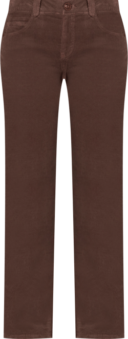 Petite "Ab"solution Corduroy Straight-Leg Jeans