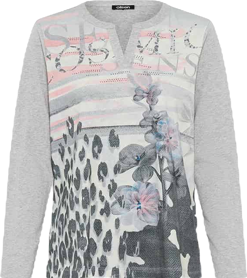 Women's Panneaux Print T-Shirt